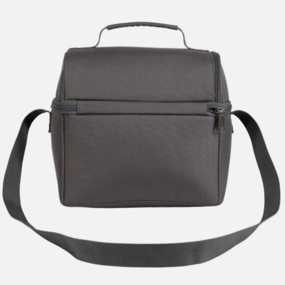 Carhartt Fully Insulated 12 Can Two Compartment Lunch Cooler Gray - Picture 3 of 3